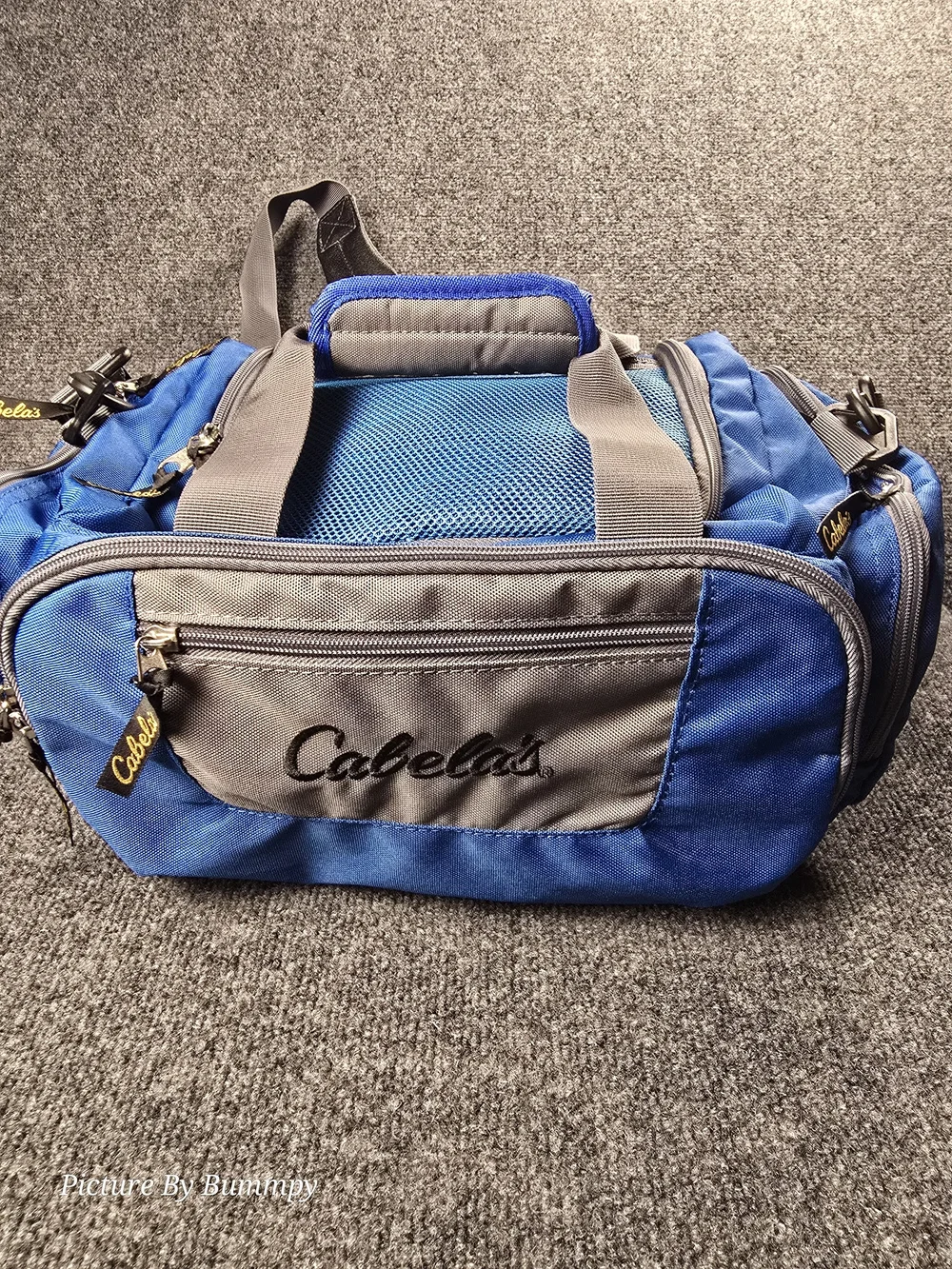 Cabela's Blue & Gray Men's Travel Duffle Bag